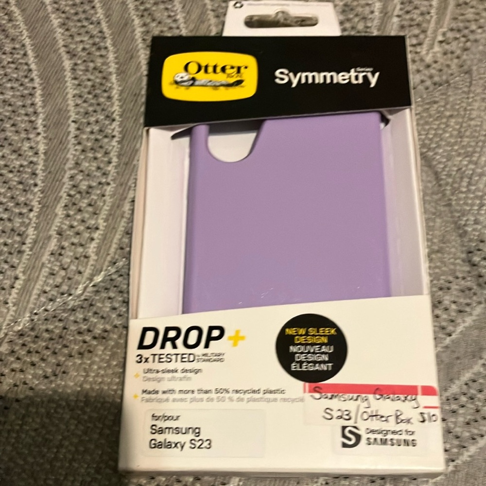 OtterBox Symmetry Series Case for Samsung Galaxy S23 - Purple